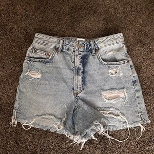 BDG Blue Denim Shorts Size 27 0257